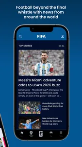 The Official FIFA App screenshot 1