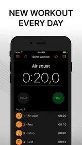 Workout Timer - tabata hiit screenshot 3