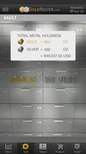 Gold Silver Vault screenshot 1