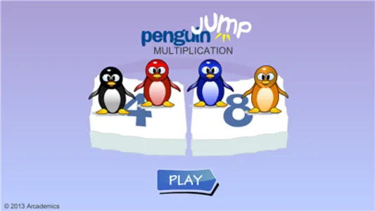 Penguin Jump Multiplication screenshot 0