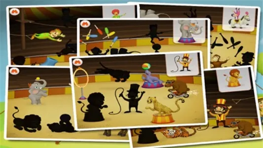 Circus puzzle kids game screenshot 1