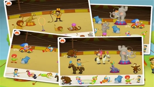 Circus puzzle kids game screenshot 3