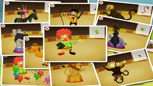 Circus puzzle kids game screenshot 4