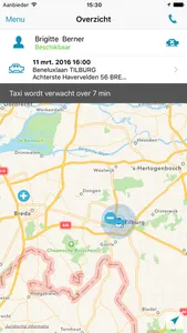 Cabman Mobile - Ritinformatie screenshot 0