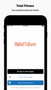 Total Fitness - Home & Gym screenshot 0