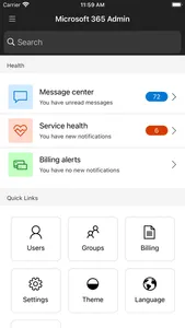 Microsoft 365 Admin screenshot 0