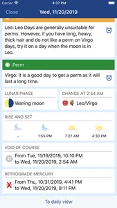 MoonWorx Lunar Calendar screenshot 4