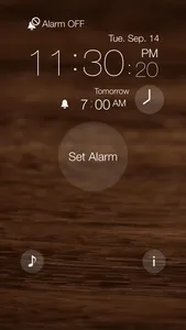 One Touch Alarm Clock screenshot 1