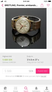 Auctionet screenshot 1