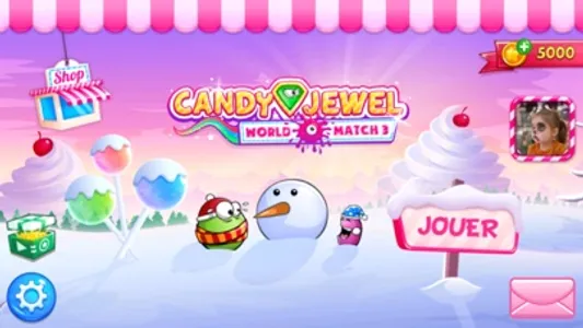 Candy Jewel World PRO Match 3 screenshot 5