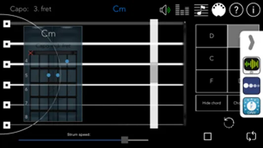 GuitarCapo+ screenshot 1