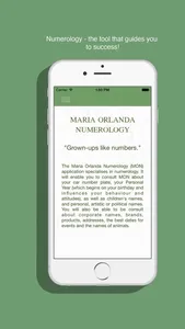 Maria Orlanda Numerology screenshot 0