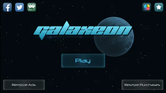 Galaxeon Space Asteroid Arcade screenshot 0