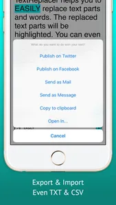 TextReplacer - find & replace screenshot 1