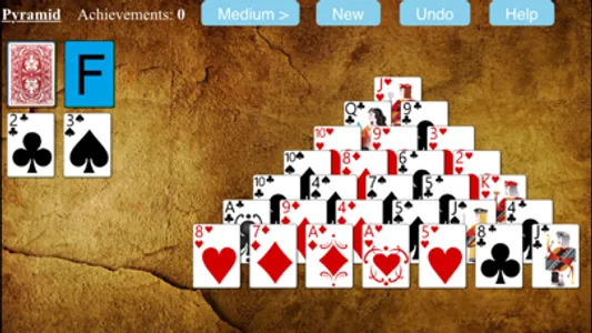 Pyramid Solitaire - Free screenshot 3