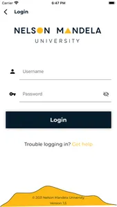Nelson Mandela University screenshot 1