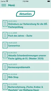 Fische OÖ - Schonbestimmungen screenshot 9