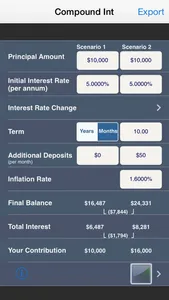 Compound Int Calculator Plus screenshot 3