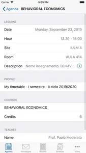 IULM Lezioni screenshot 1