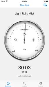 Barometer - Air Pressure screenshot 0
