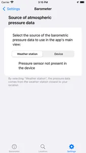 Barometer - Air Pressure screenshot 4