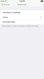 SwipeWrite - Quick Notes to Evernote - screenshot 2