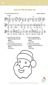 German Christmas Carols - Music, Music Sheet & Coloring Templates for Xmas screenshot 1