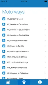 Motorway Walks and Breaks Lite screenshot 1