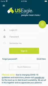 US Eagle Mobile Banking screenshot 0