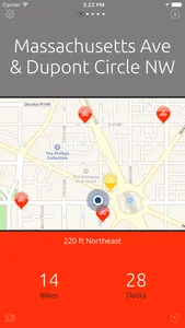 D.C. Bikes — A One-Tap Capital Bike Share App screenshot 2