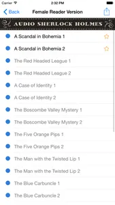 Sherlock Holmes Audio Library screenshot 2