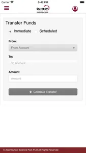 Sunset Mobile Banking screenshot 2