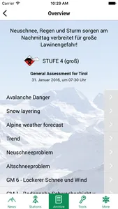 Lawine Tirol screenshot 3