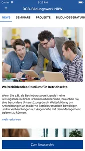 DGB Bildungswerk NRW Seminare screenshot 0