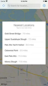 My Tide Times - Tables & Chart screenshot 1
