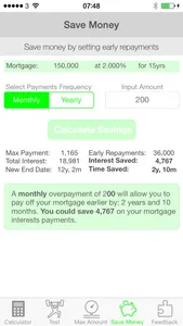 Mortgage Control screenshot 4