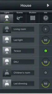 iNELS Home Control for iPhone screenshot 1