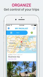 Packlist - Organize your trips screenshot 0