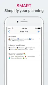 Packlist - Organize your trips screenshot 2