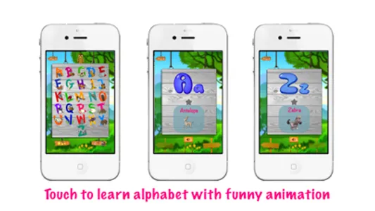 ABC Learn Alphabet Kids Game screenshot 1