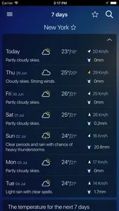 Freemeteo screenshot 2