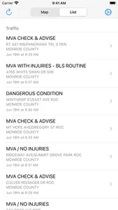 Monroe County Incidents screenshot 1