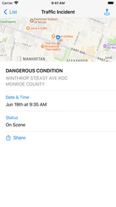 Monroe County Incidents screenshot 2