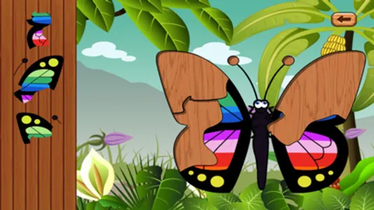Butterfly baby games - learn with kids color game screenshot 2