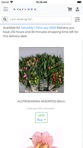 DV Flora Dutch Direct Shop screenshot 1