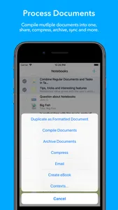 Notebooks for iPhone screenshot 5