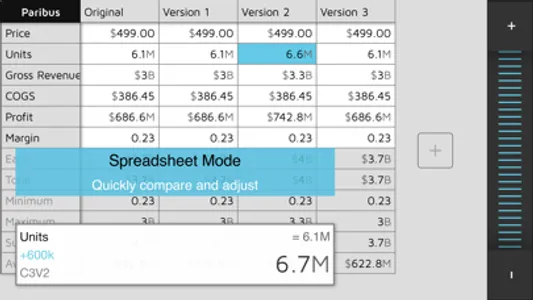 Paribus Calculator screenshot 4