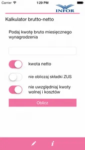 Kalkulator brutto-netto screenshot 1