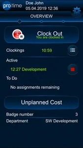 Protime ProMobile screenshot 0