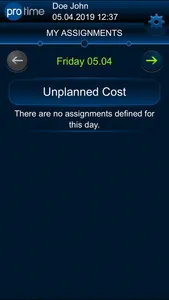 Protime ProMobile screenshot 2